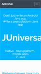 Mobile Screenshot of juniversal.org